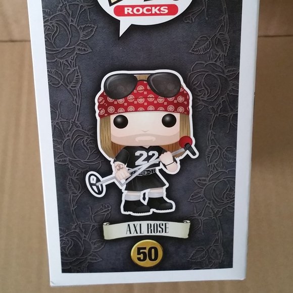 Funko Pop Rocks AXL Rose #50 Guns N Roses - Picture 8 of 14